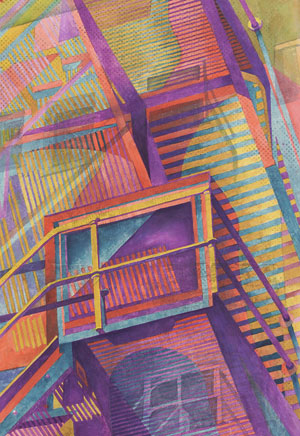 Downtown JoMo painting