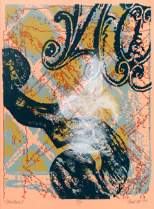 Structure screen print