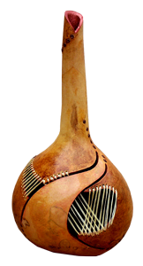 Tall Stitched Gourd